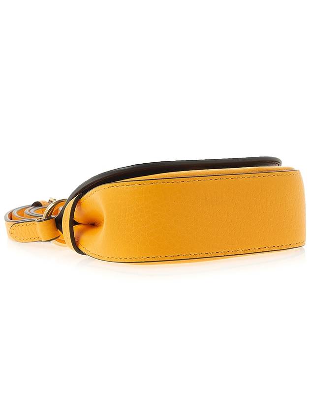 Micro Amberley Leather Cross Bag Yellow - MULBERRY - BALAAN 6