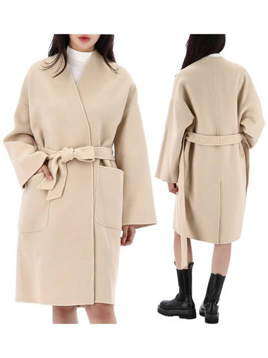 Eris Virgin Wool Coat 064 - MAX MARA - BALAAN 1