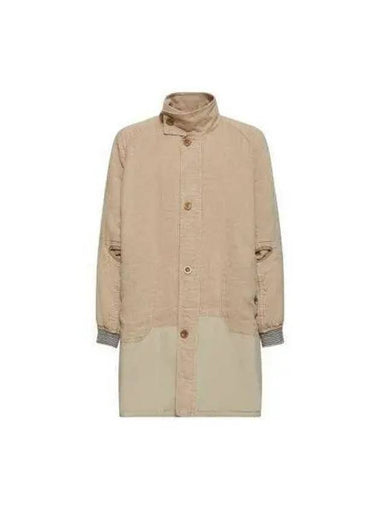 Reversible Linen Jacket Beige S50AM0584 S60506 - MAISON MARGIELA - BALAAN 1