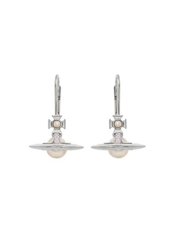 Simonetta of pendant earrings silver light pink 62020115 02P200 CN - VIVIENNE WESTWOOD - BALAAN 1