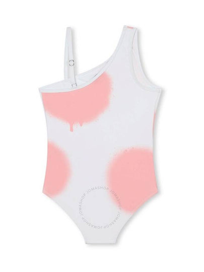 Little Marc Jacobs Girls Logo Print 1-Piece Swimsuit, Size 8Y - MARC JACOBS - BALAAN 2