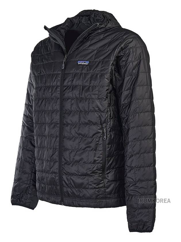 Men's Nano Puff Insulated Hooded Padding Black - PATAGONIA - BALAAN 3