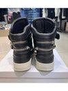 Men's Double Zipper High Top Sneakers W5HT315BA80176 - BALMAIN - BALAAN 6