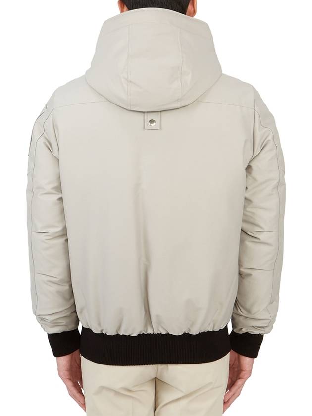 Ballistic Hooded Down Bomber Padding Grey - MOOSE KNUCKLES - BALAAN 6