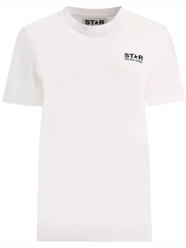 Back Big Star Short Sleeve T-Shirt White - GOLDEN GOOSE - BALAAN 3