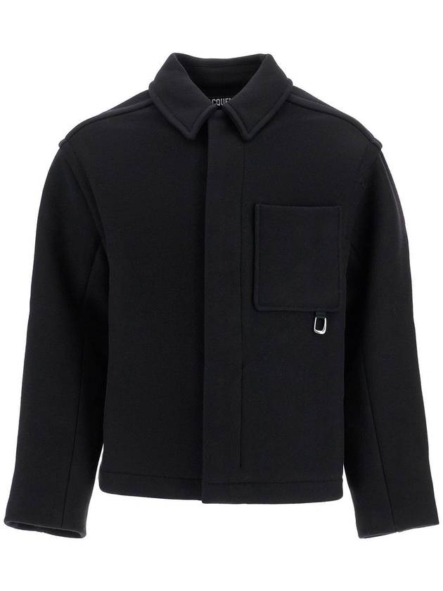 Le Manteau Wool Single Coat Black - JACQUEMUS - BALAAN 2