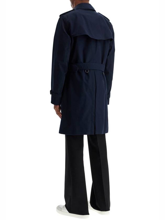 Kensington Heritage Trench Coat Blue - BURBERRY - BALAAN 4