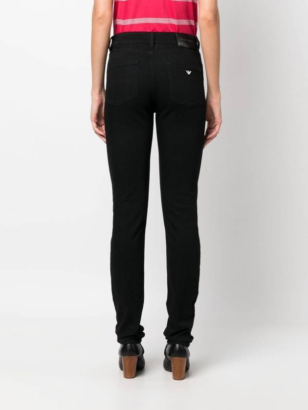 Women's Slim Jeans Black - EMPORIO ARMANI - BALAAN 3