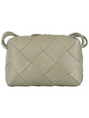 Cassette Intrecciato Small Cross Bag Travertine - BOTTEGA VENETA - BALAAN 3