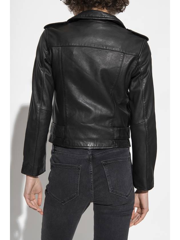 AllSaints ‘Balfern’ Leather Jacket, Women's, Black - ALLSAINTS - BALAAN 4