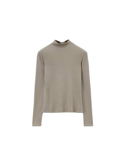 Rib Turtleneck Khaki - LEMAIRE - BALAAN 2