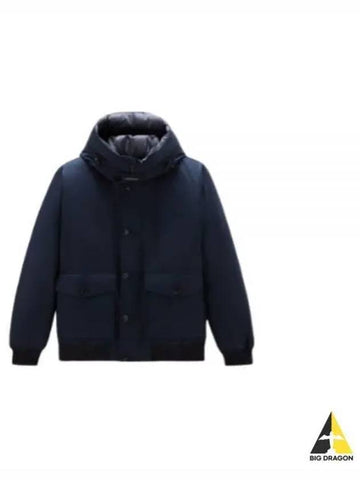 Polar Bomber in Ramar Cloth CFWOOU0785MRUT0001 MLB Jacket - WOOLRICH - BALAAN 1