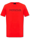 Logo Short Sleeve T-Shirt Red - MONCLER - BALAAN 1