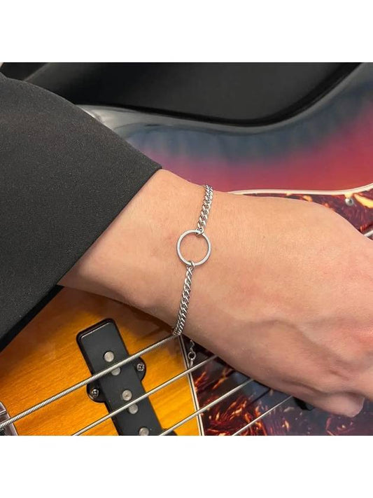 Men s bracelet thin surgical chain daily fashion CLEF 1975s - BASSCLEF - BALAAN 2