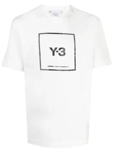 Y3 logo short sleeve tshirt - YOHJI YAMAMOTO - BALAAN 1