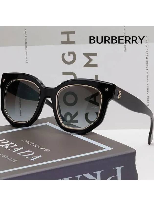 Eyewear Primrose Sunglasses Black - BURBERRY - BALAAN 3