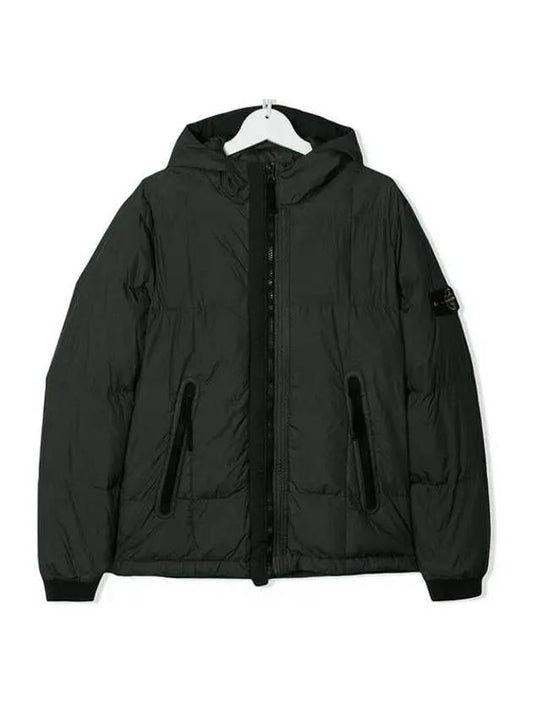 Kids Women s Waffen Hooded Padded Jacket Black 711640133 V0029 Other 270571 1005722 - STONE ISLAND - BALAAN 1