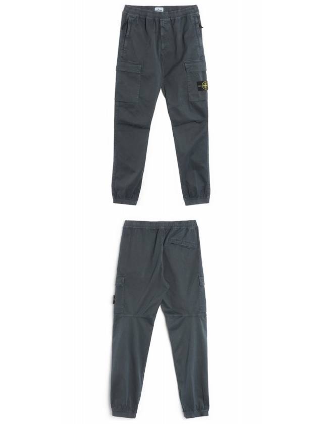 Wappen Patch Cargo Track Pants Grey - STONE ISLAND - BALAAN 5