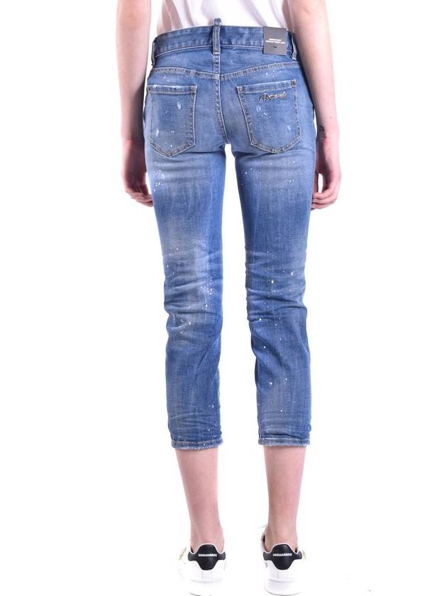 Women's Medium Waist Crop Twiggy Jeans - DSQUARED2 - BALAAN 5