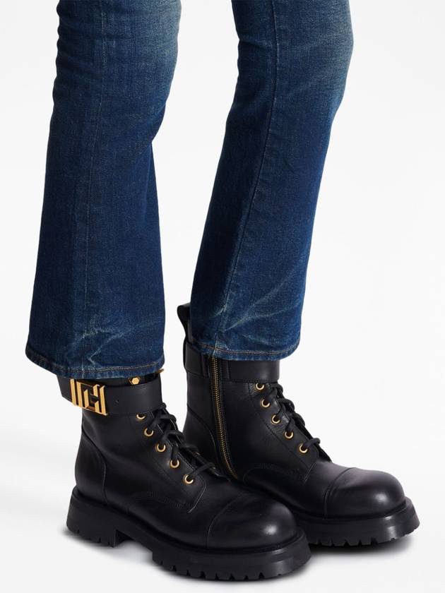 23 fw leather ankle boots WITH metal PB logo BN0TC961LVIT0PA B0650782595 - BALMAIN - BALAAN 4