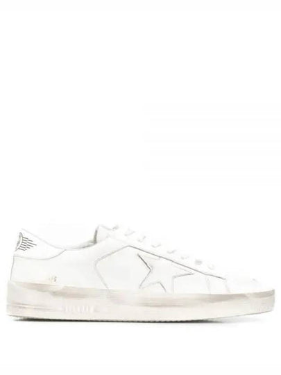 Stardan Leather Low Top Sneakers White - GOLDEN GOOSE - BALAAN 2