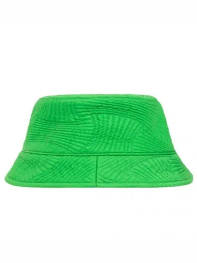 Intrecciato Pattern Quilted Bucket Hat Parakeet - BOTTEGA VENETA - BALAAN 2