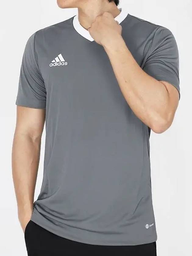 Entrada 22 Jersey Short Sleeve T-Shirt Grey - ADIDAS - BALAAN 2