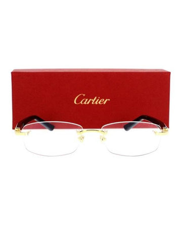 Sunglasses CT0048O 002 Gold - CARTIER - BALAAN 1