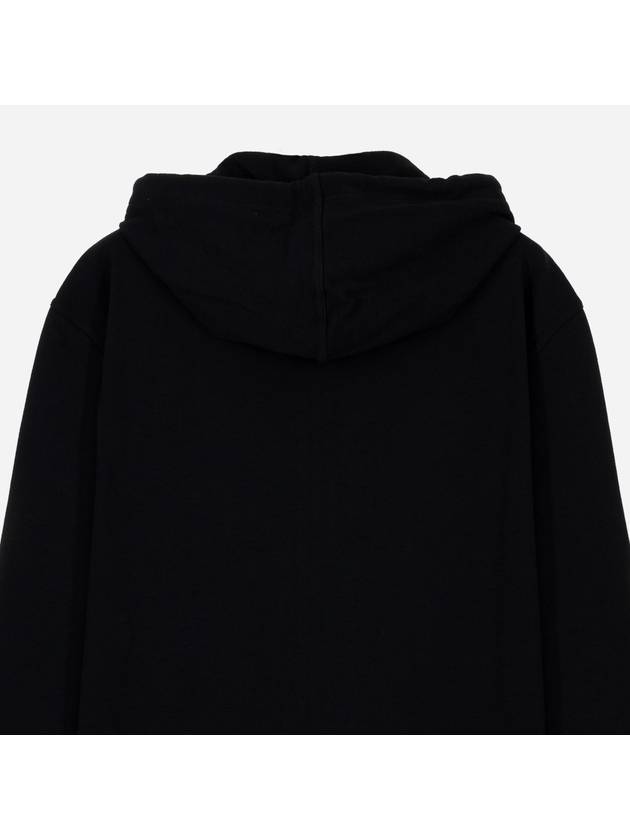 Tech Cotton Zip-Up Hoodie Black - BRUNELLO CUCINELLI - BALAAN 6