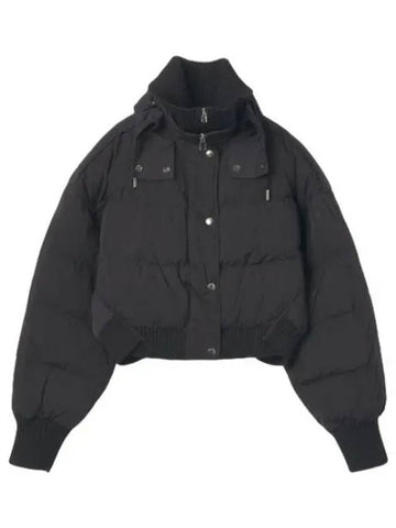 Jacquemus Le Doudun Briciola puffed jacket black jumper - JACQUEMUS - BALAAN 1