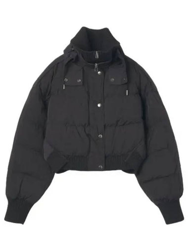 Jacquemus Le Doudun Briciola puffed jacket black jumper - JACQUEMUS - BALAAN 1