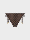 Triomphe Monogram Swimsuit Bottom Brown - CELINE - BALAAN 3