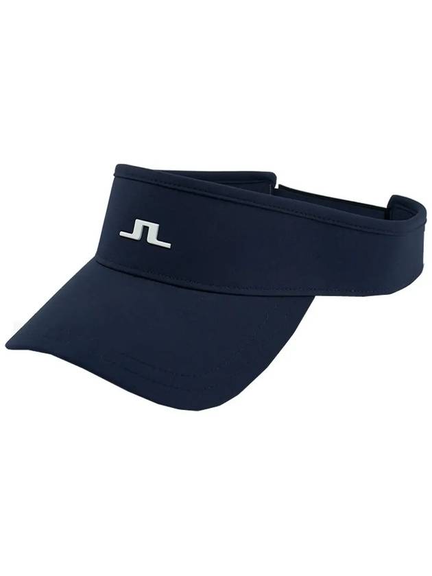 Yaden Logo Golf Visor Navy - J.LINDEBERG - BALAAN 2