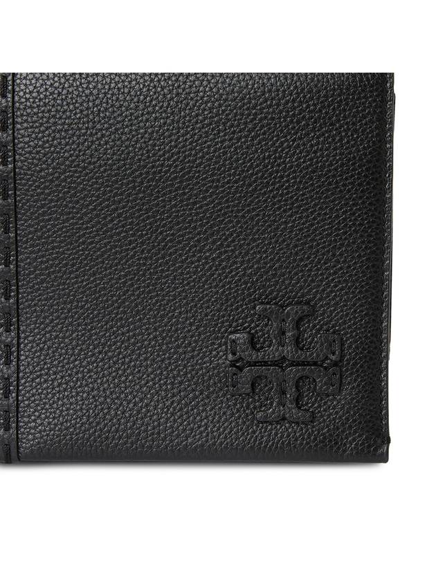 McGraw Leather Cross Bag Black - TORY BURCH - BALAAN 9