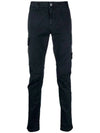 Men's Wappen Patch Cargo Straight Pants Navy - STONE ISLAND - BALAAN 2