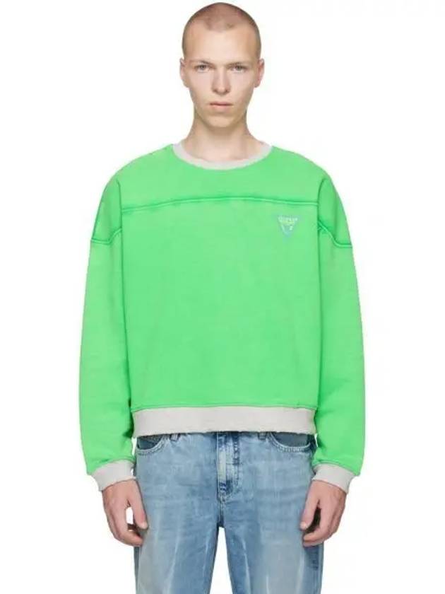 Green relaxation sweatshirt 231603M204002 270574 1149178 - GUESS - BALAAN 1