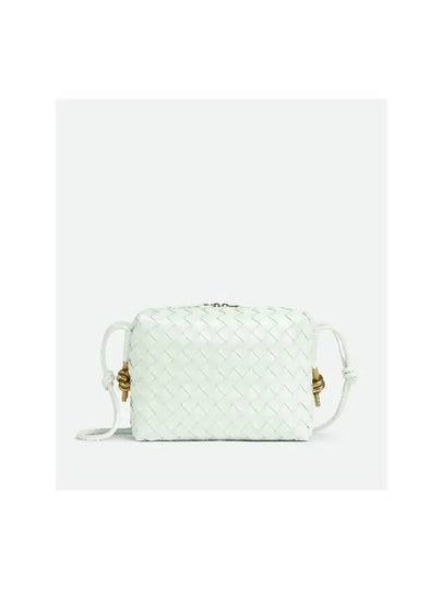 Intrecciato Small Leather Shoulder Bag Green - BOTTEGA VENETA - BALAAN 2