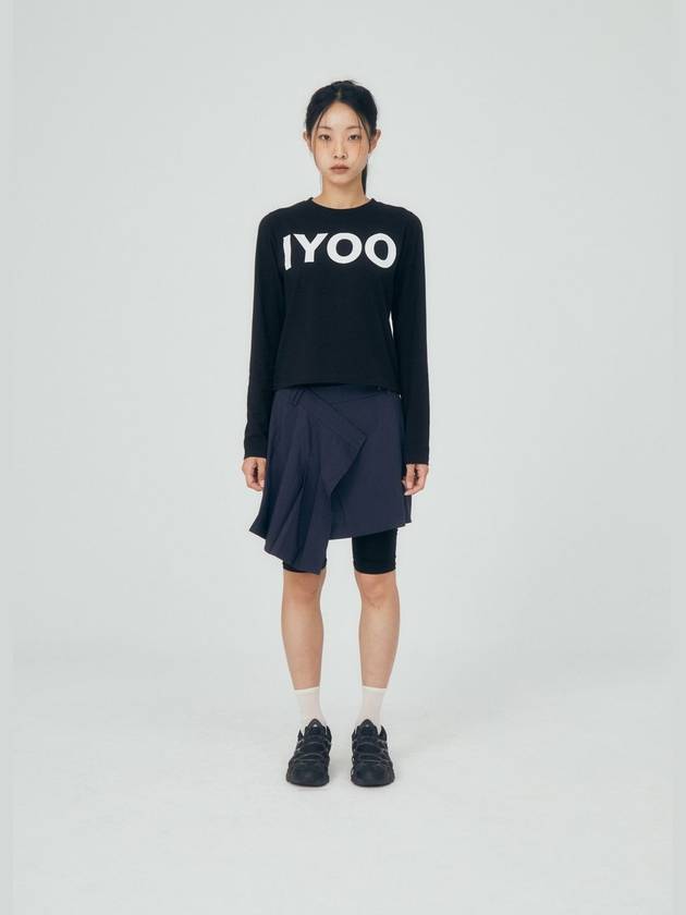 Mixing Long Sleeve T-Shirt Black - MIYHOO - BALAAN 4