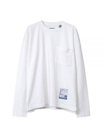 I12LT511 white heavy weight jersey long sleeve t shirt - MIHARA YASUHIRO - BALAAN 2