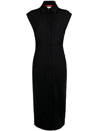 black SUGHERO sleeveless dress 001 - MAX MARA - BALAAN 1