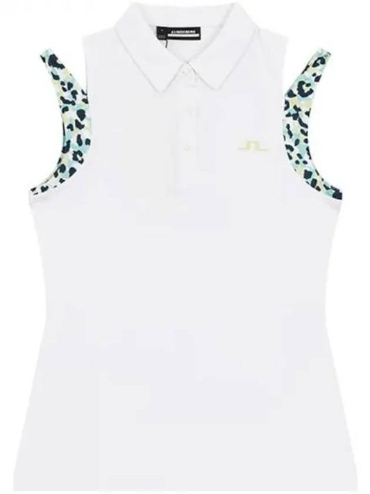 Golf Women s Wear Clothing Sleeveless Polo Shirt T Malaika Top White GWJ091790000 Domestic Product GQN124061199180 - J.LINDEBERG - BALAAN 1