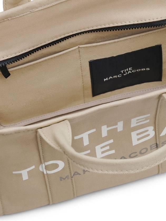 Logo Medium Canvas Tote Bag Beige - MARC JACOBS - BALAAN 7