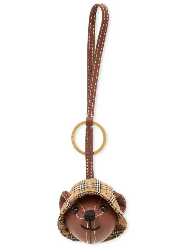 Thomas Bear Key Holder Brown - BURBERRY - BALAAN 3