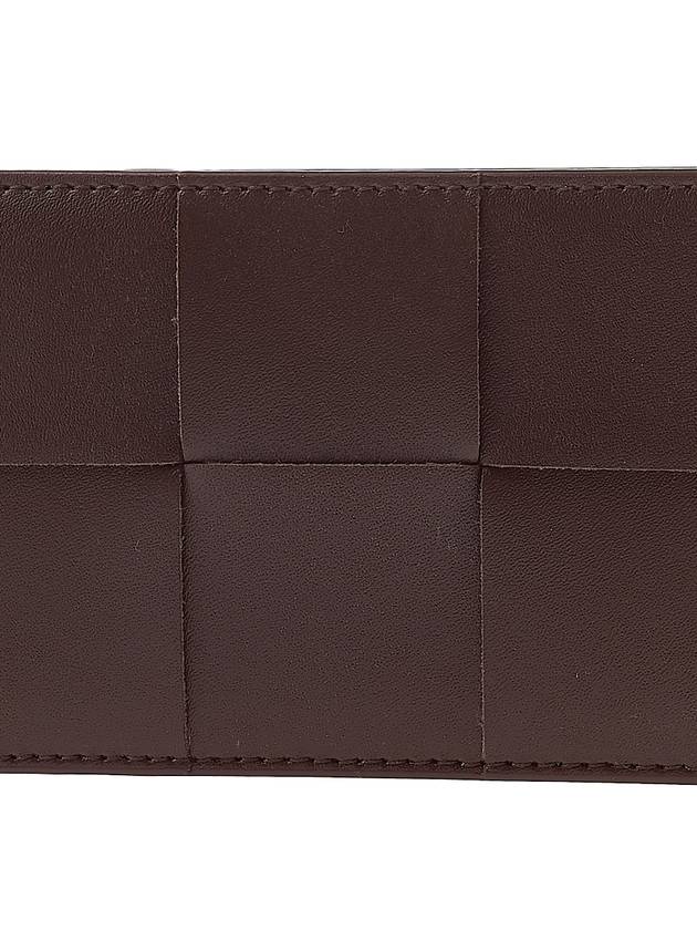 Intrecciato Cassette Card Wallet Light Brown - BOTTEGA VENETA - BALAAN 7