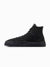 Chuck 70 Marquis Nubuck Suede High Top Sneakers Black - CONVERSE - BALAAN 1