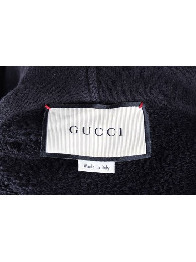 Box Logo GG Hoodie Black 3XL 110 - GUCCI - BALAAN 7