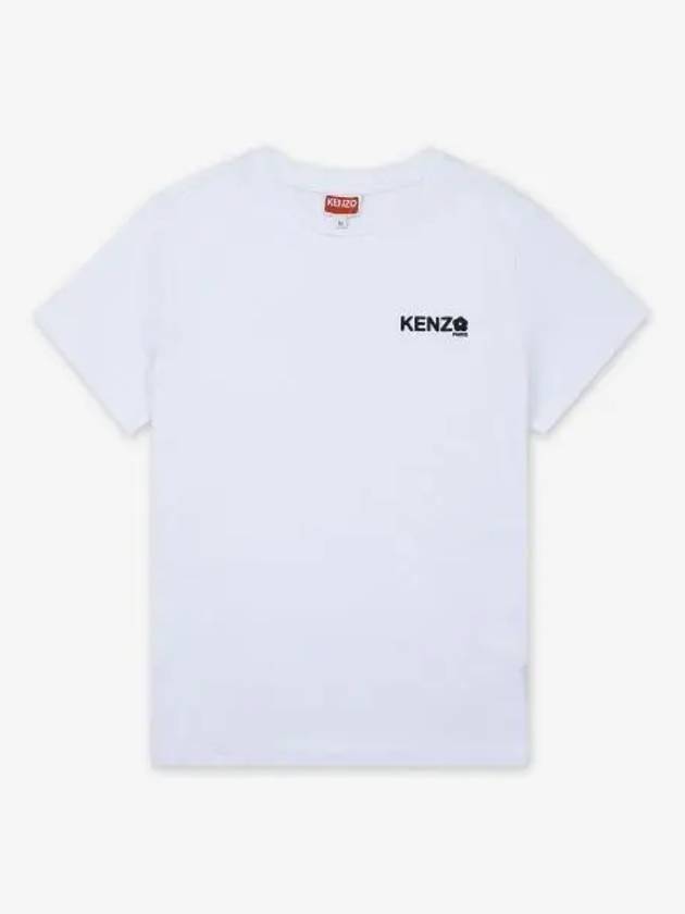 Boke Flower 2 0 Classic Cotton Short Sleeve T-Shirt White - KENZO - BALAAN 2