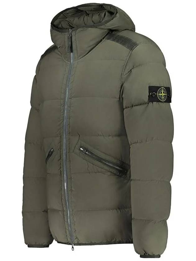 Seamless Tunnel Nylon Down Padding Green - STONE ISLAND - BALAAN 6