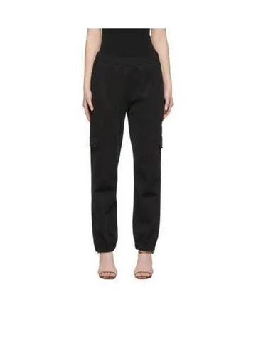 Walford Women s Layered Panel Track Pants Black 221017F52100003 - WOLFORD - BALAAN 1