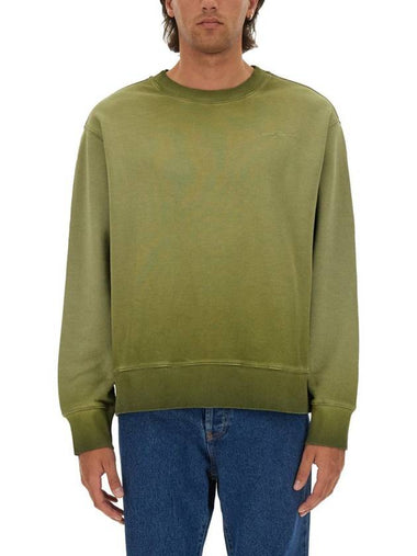 Msgm Washed Out Jersey Sweatshirt - MSGM - BALAAN 1